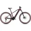 Cube Reaction Hybrid SLX 750 Electric Mountain Bike in Ruby Red