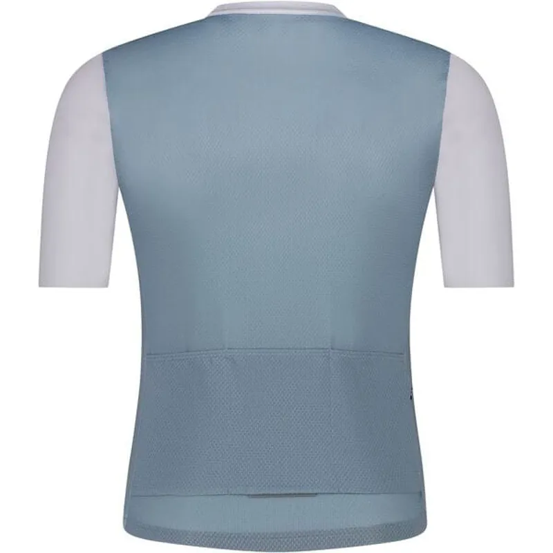 Shimano Clothing Men's Aria Jersey In Blue-1