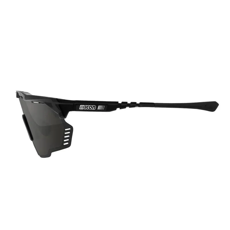 Scicon Sports Aeroshade Kunken Multimirror Sunglasses in Black-2