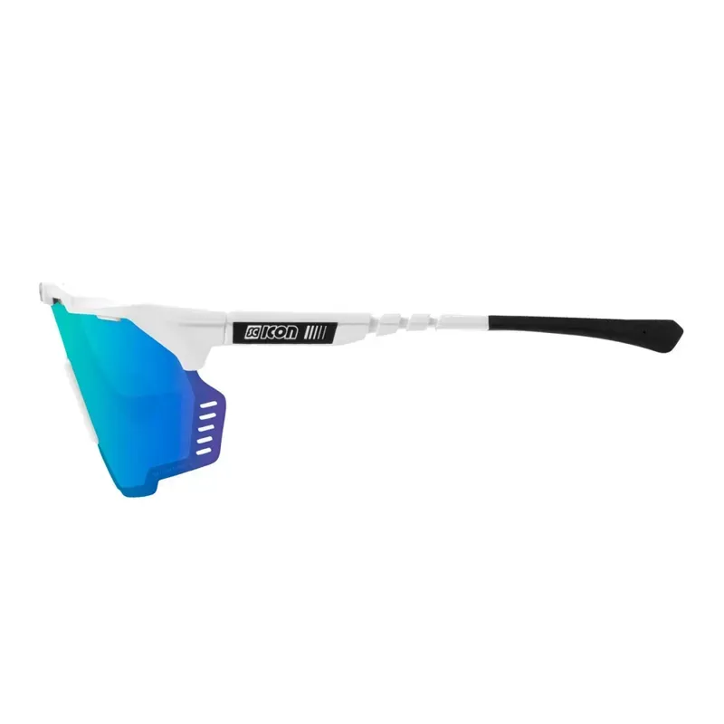 Scicon Sports Aeroshade Kunken Multimirror Sunglasses in Blue/White-2