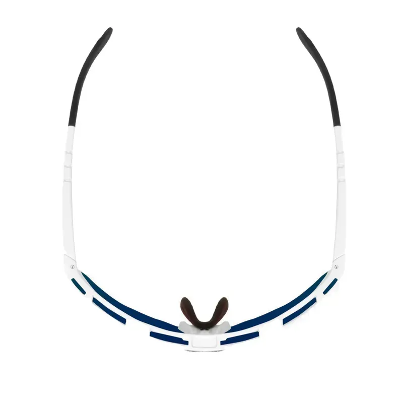 Scicon Sports Aeroshade Kunken Multimirror Sunglasses in Blue/White-4