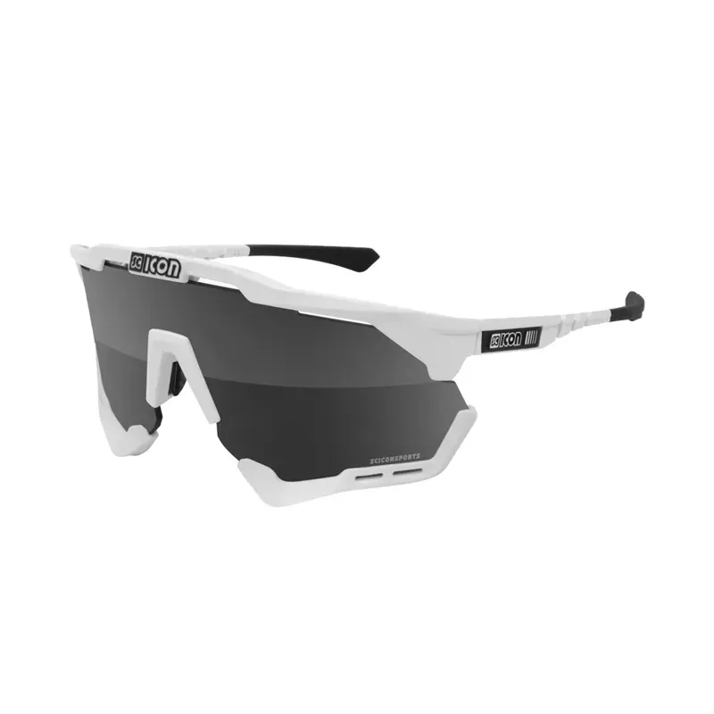Scicon Sports Aeroshade XL Multimirror Silver/Black Sunglasses in Black