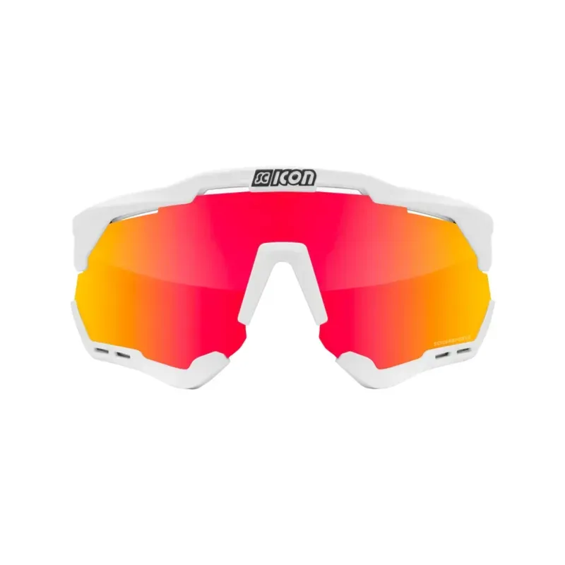 Scicon Sports Aeroshade XL Multimirror White/Red Sunglasses in Red-1