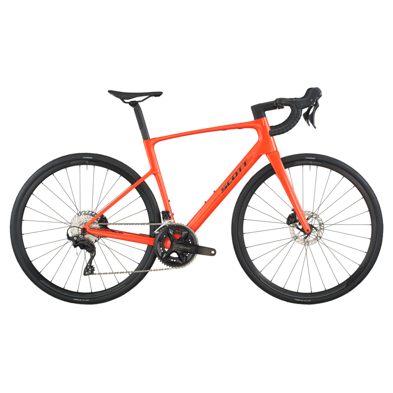Scott Addict 50 CAGR Road Bike in Flame Orange
