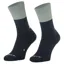 Scott Block Stripe Crew Sock in Dark Blue/Spray Grey