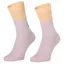 Scott Block Stripe Crew Sock in Bliss Pink/Apricot Pink