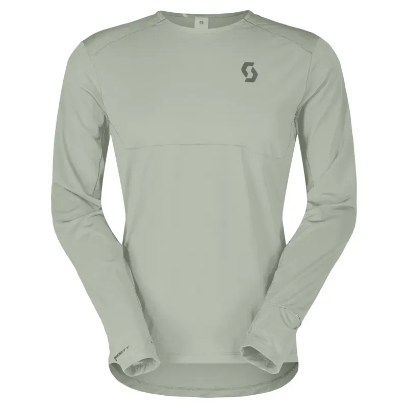 NI - Scott Endurance Tech LS Men's Tee in Spray Grey