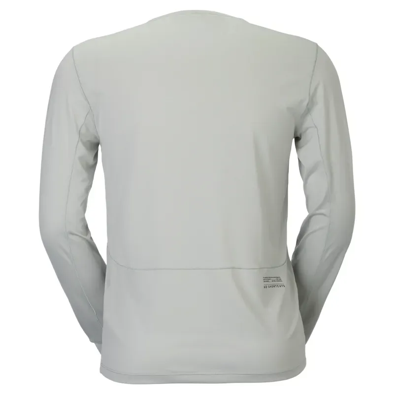 NI - Scott Endurance Tech LS Men's Tee in Spray Grey-1