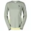 Scott Endurance Tech LS Women's Tee in Spray Grey/Pastel Yellow