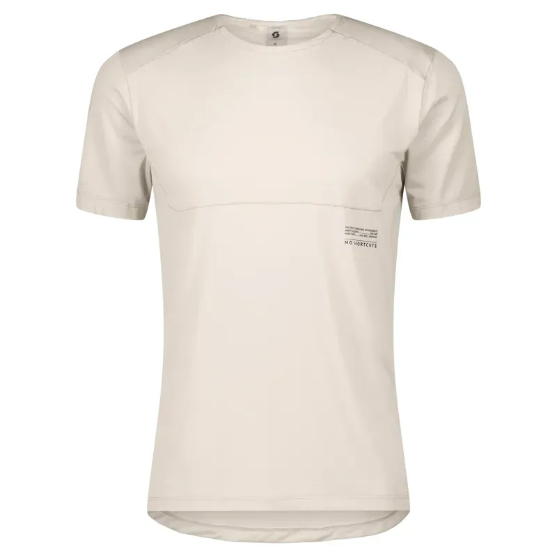 Scott Endurance Tech Short-Sleeve Men's Tee in Cotton White