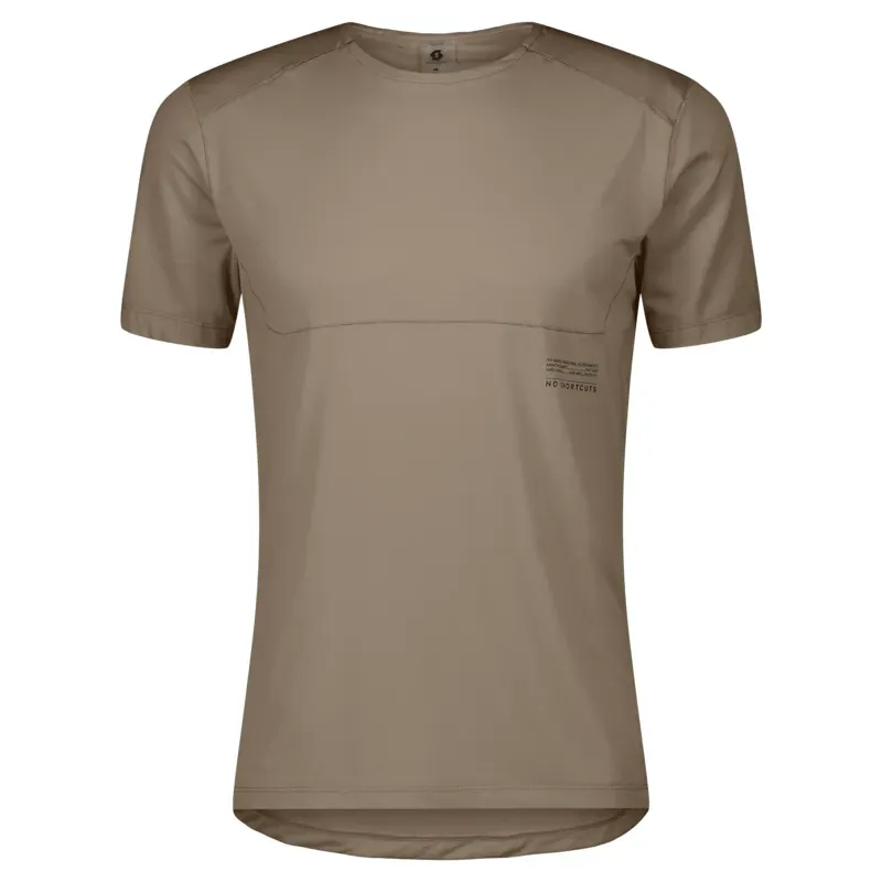 Scott Endurance Tech Short-Sleeve Men's Tee in Toast Beige