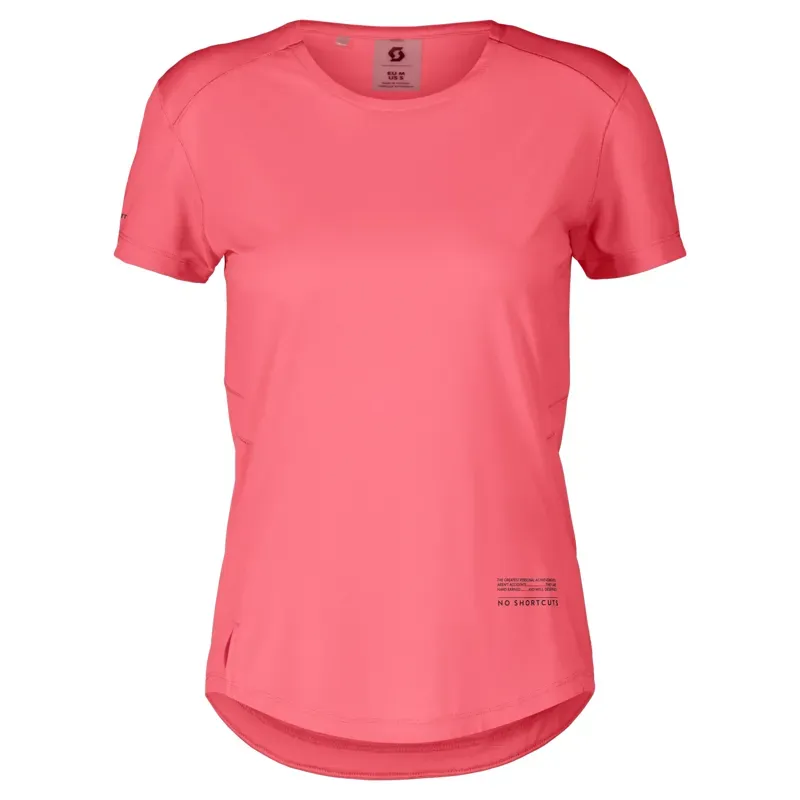 Scott Endurance Tech SS Women's Tee in Digital Pink