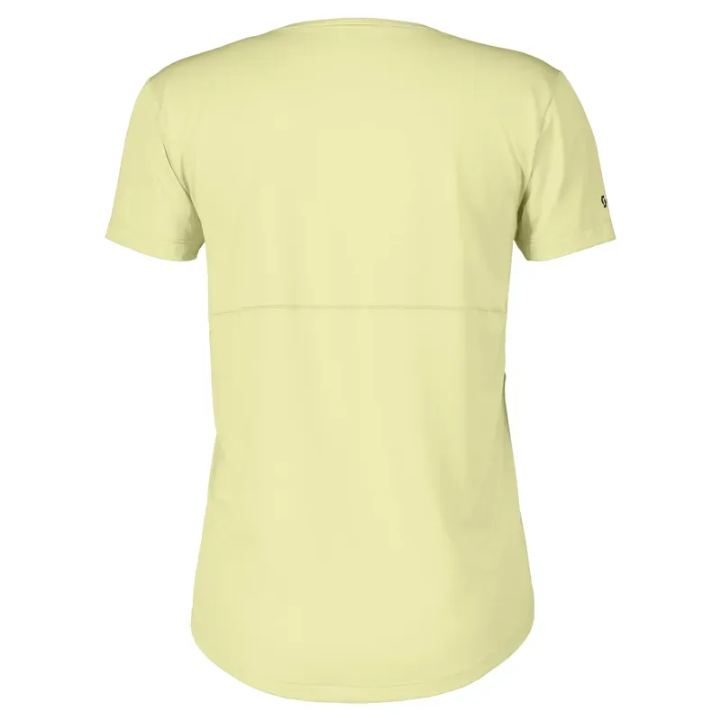 Scott Endurance Tech SS Women's Tee in Pastel Yellow-1