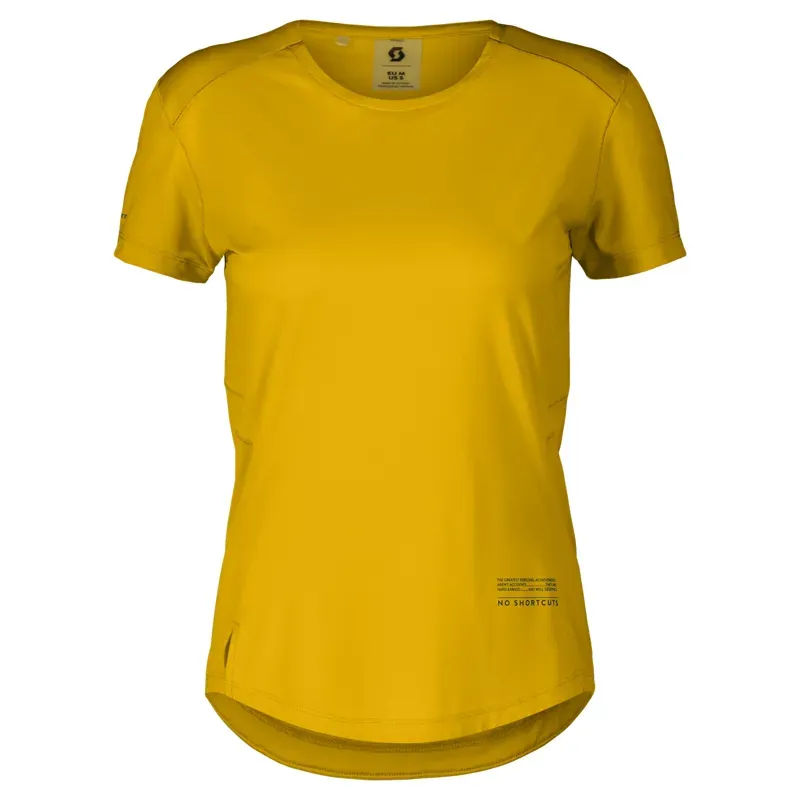 Scott Endurance Tech SS Women's Tee in Sun Yellow