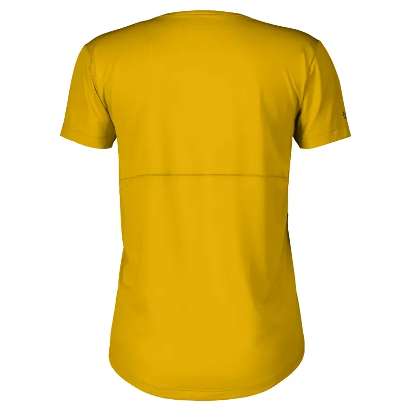 Scott Endurance Tech SS Women's Tee in Sun Yellow-1