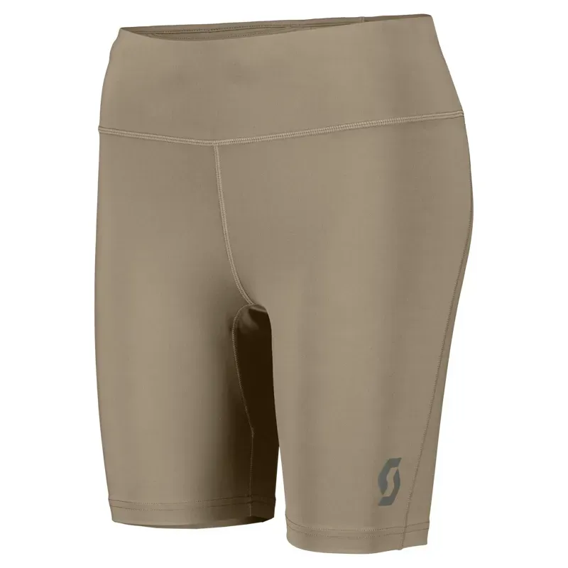 Scott Endurance Women's Tight Shorts in Toast Beige