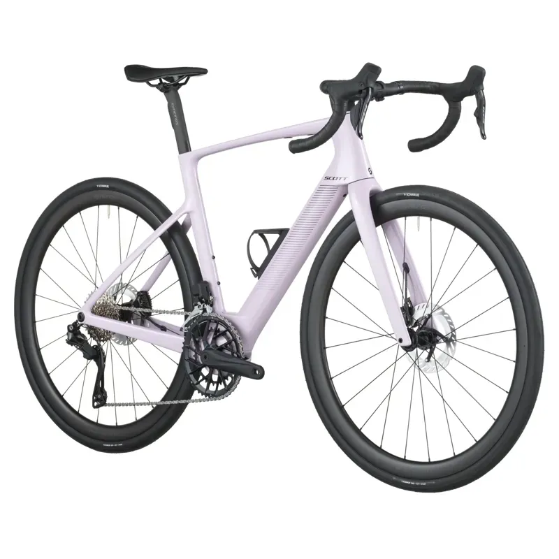 Scott Fastlane 20 E-Road Bike in Violet Pink-1