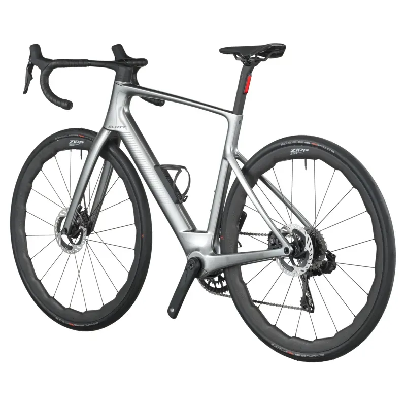 Scott Fastlane Premium Bike in Chrome Silver-2
