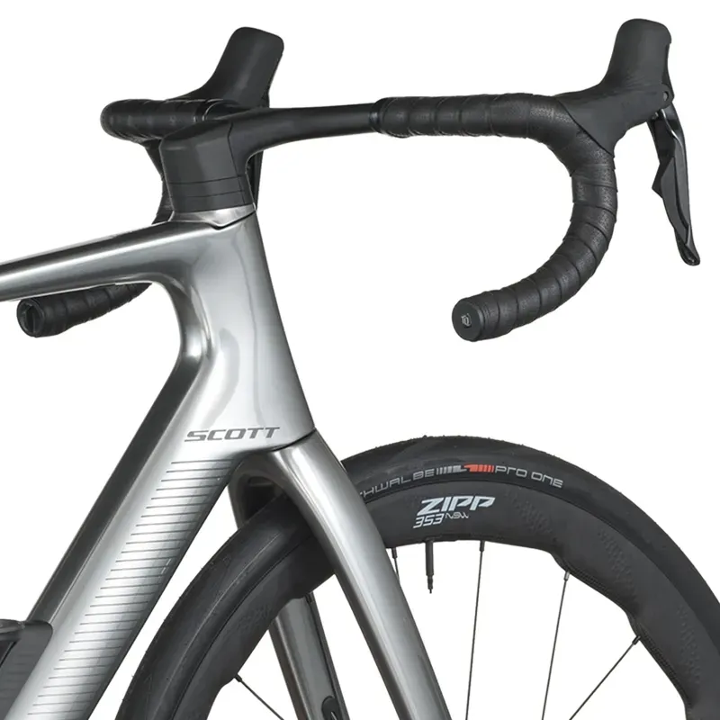 Scott Fastlane Premium Bike in Chrome Silver-4