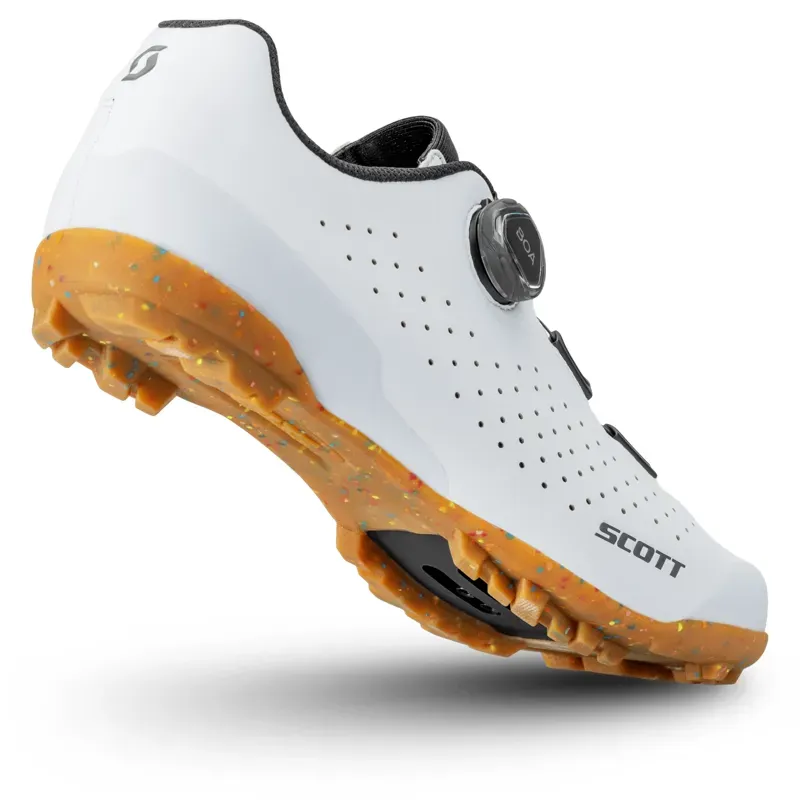 Scott Gravel Pro Gravel Shoe in White/Black-1