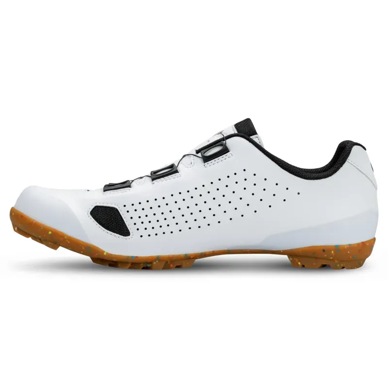 Scott Gravel Pro Gravel Shoe in White/Black-3