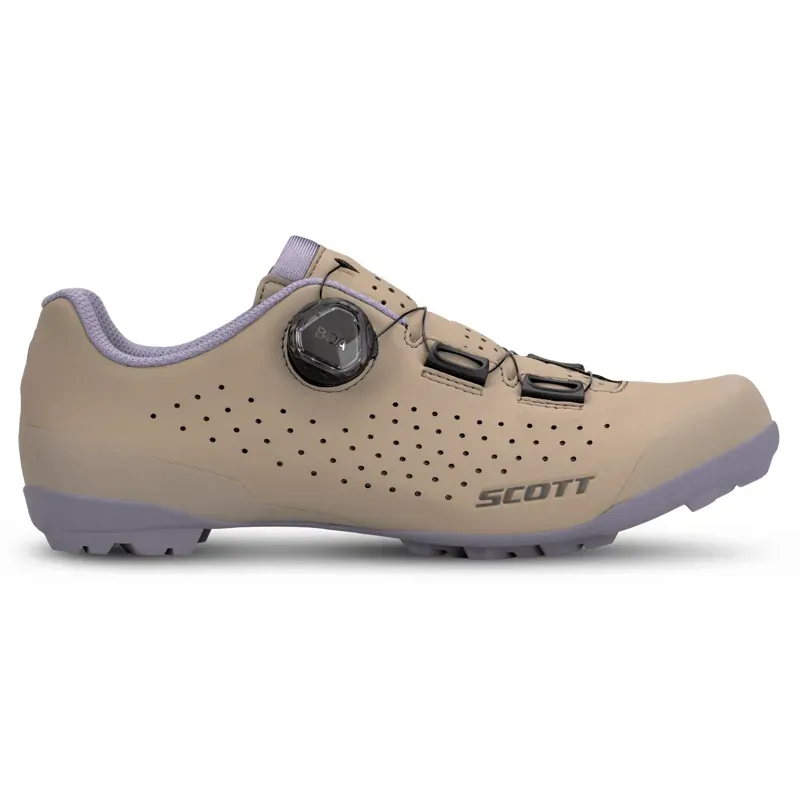 Scott Gravel Pro Women's Shoe in Toast Beige/Bliss Pink-2
