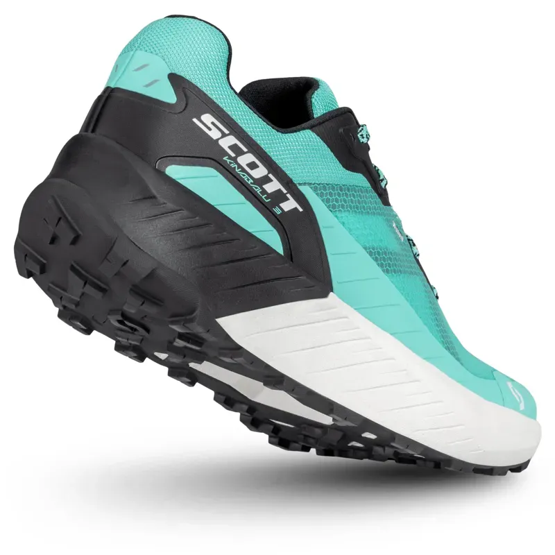 Scott Kinabalu 3 Running Shoe in Black/Florida Green-1
