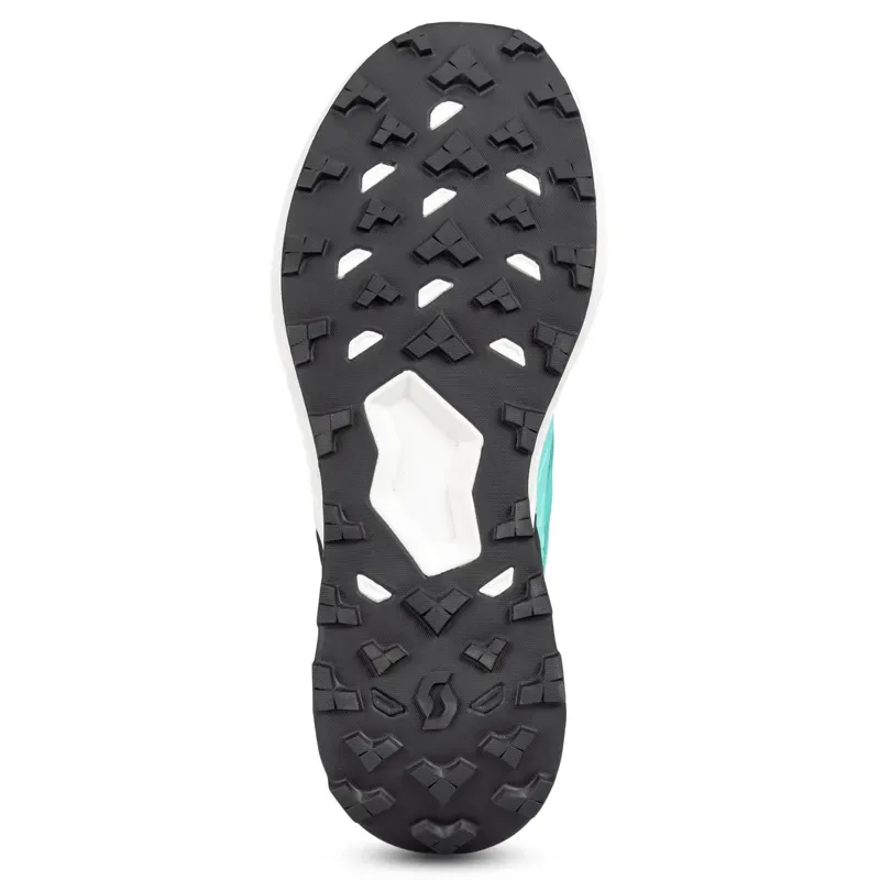 Scott Kinabalu 3 Running Shoe in Black/Florida Green-5