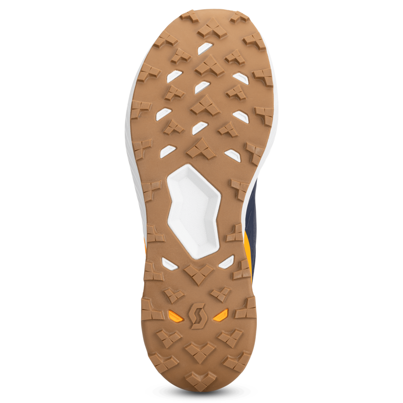 Scott Kinabalu 3 Running Shoe in Dark Blue/Flash Orange-5