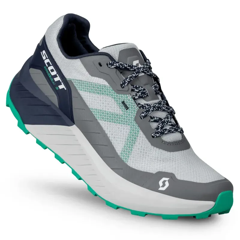 Scott Kinabalu 3 Running Shoe in Amazon Green/Fog Grey