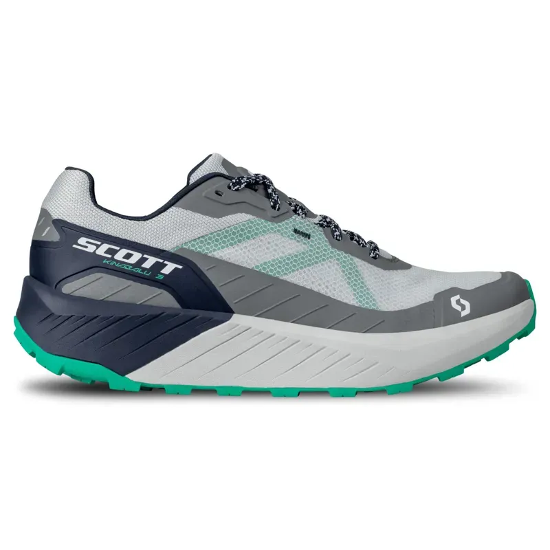 Scott Kinabalu 3 Running Shoe in Amazon Green/Fog Grey-2