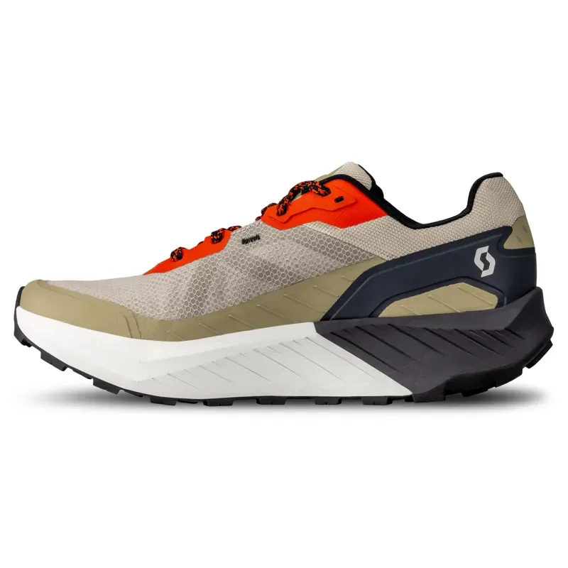 Scott Kinabalu 3 Running Shoe in Toast Beige/Glow Red-3