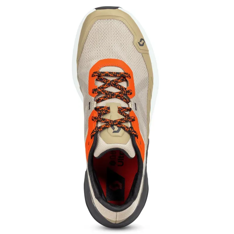 Scott Kinabalu 3 Running Shoe in Toast Beige/Glow Red-4