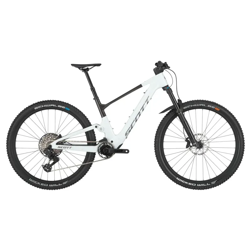 Scott Lumen 905 E-MTB in Cumulus White/Carbon Black