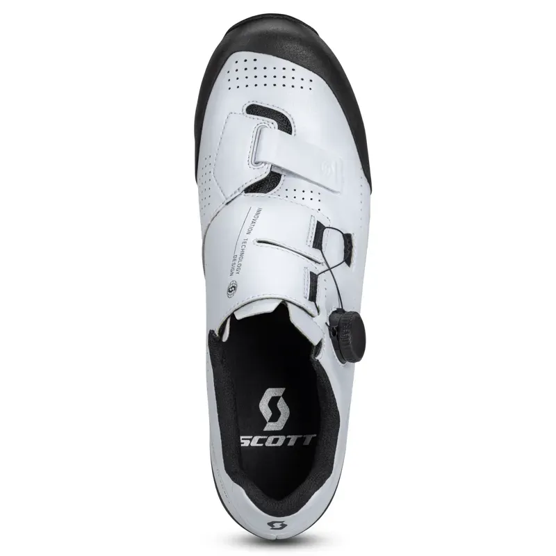 Scott MTB Team BOA Mountain Bike Shoe in White-4