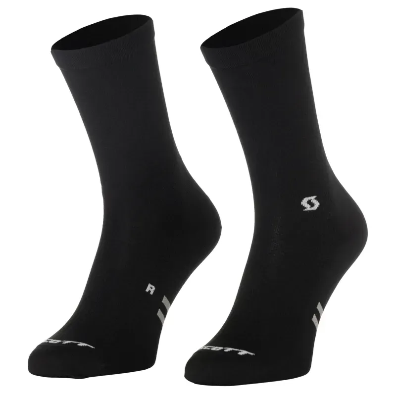 Scott Performance Light Crew Sock in Black