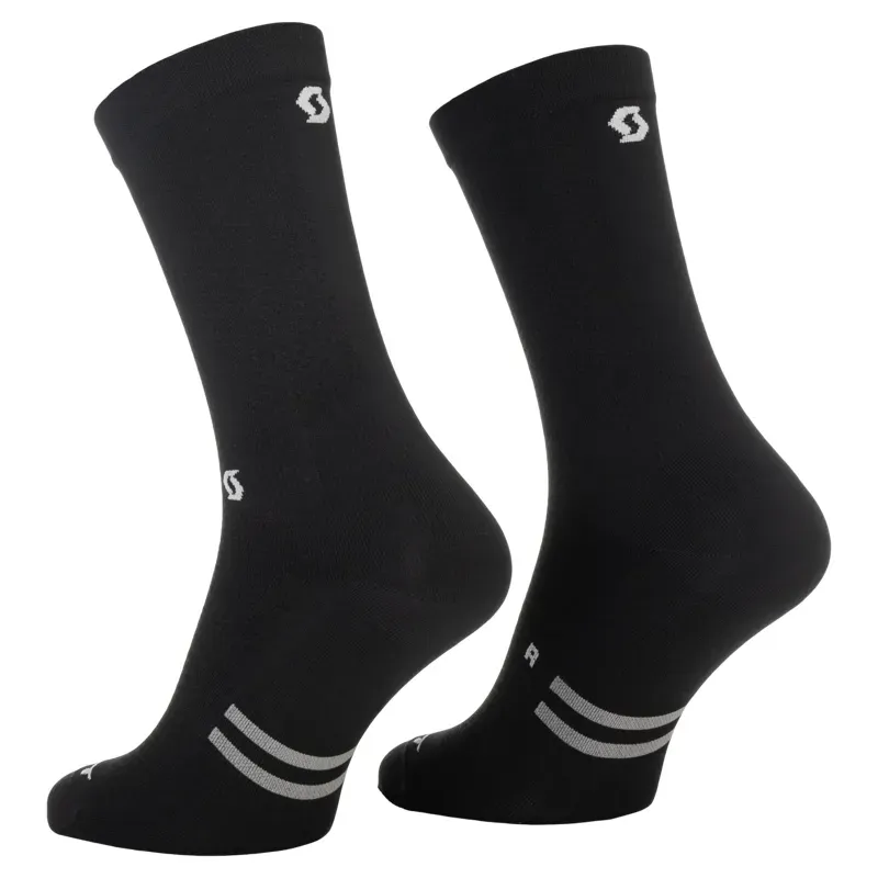 Scott Performance Light Crew Sock in Black-1
