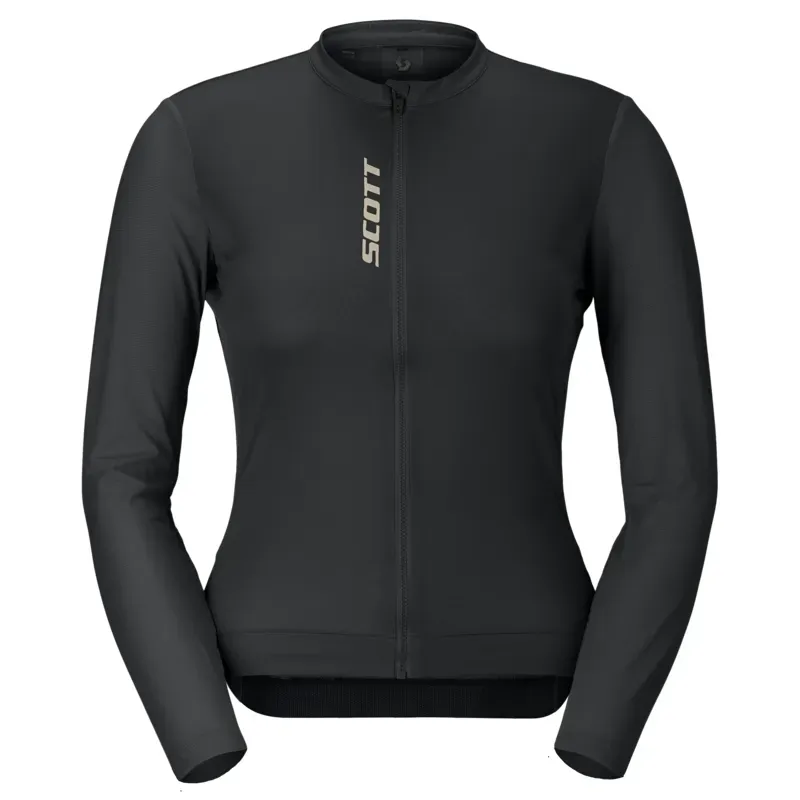 Scott Pro Long-Sleeve Women's Jersey in Black