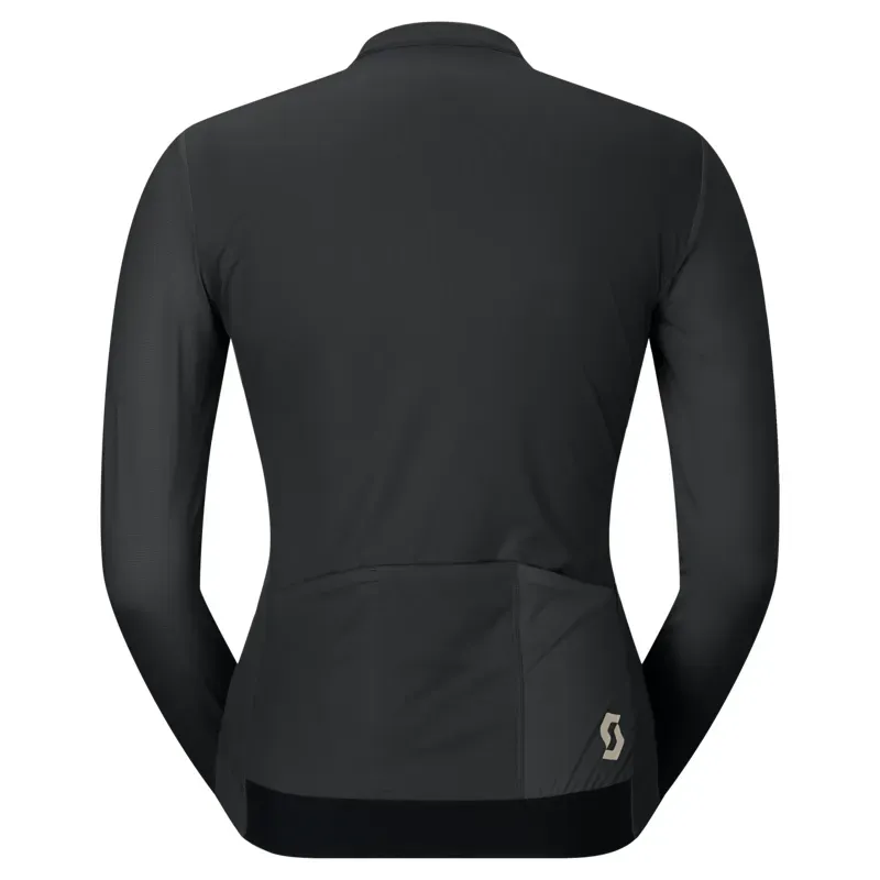 Scott Pro Long-Sleeve Women's Jersey in Black-1