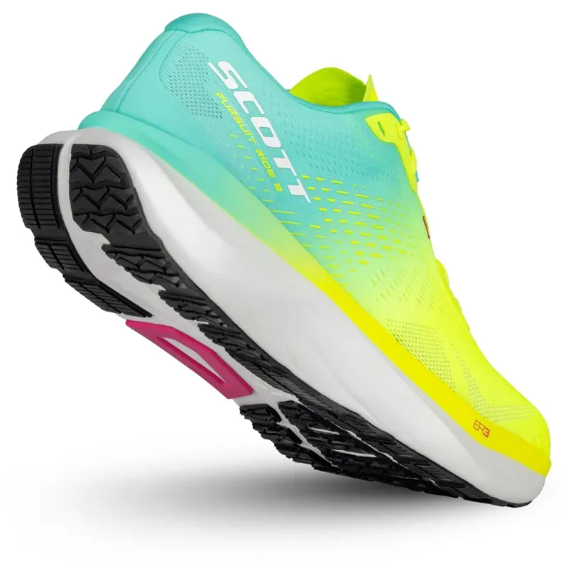 Scott Pursuit Ride 2 Shoe in Florida Green/Safety Yellow-1