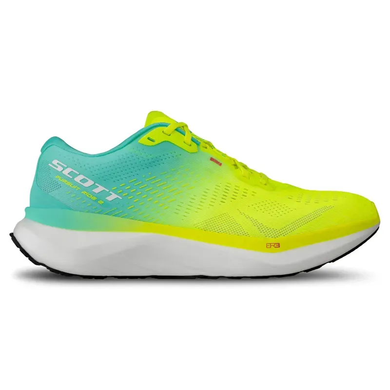 Scott Pursuit Ride 2 Shoe in Florida Green/Safety Yellow-2