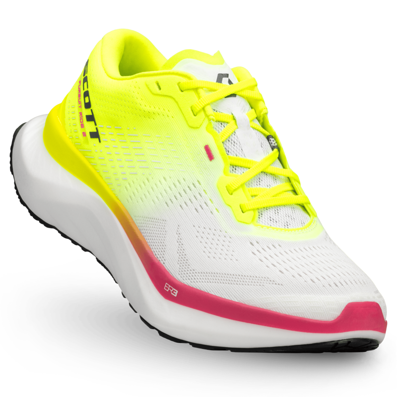 Scott Pursuit Ride 2 Shoe in Safety Yellow/White