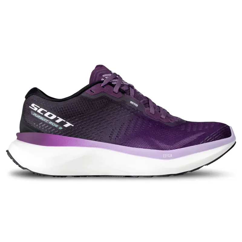 Scott Pursuit Ride 2 Women's Shoe in Black/Night Purple-2