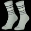 Scott Rings Crew Sock in Spray Grey