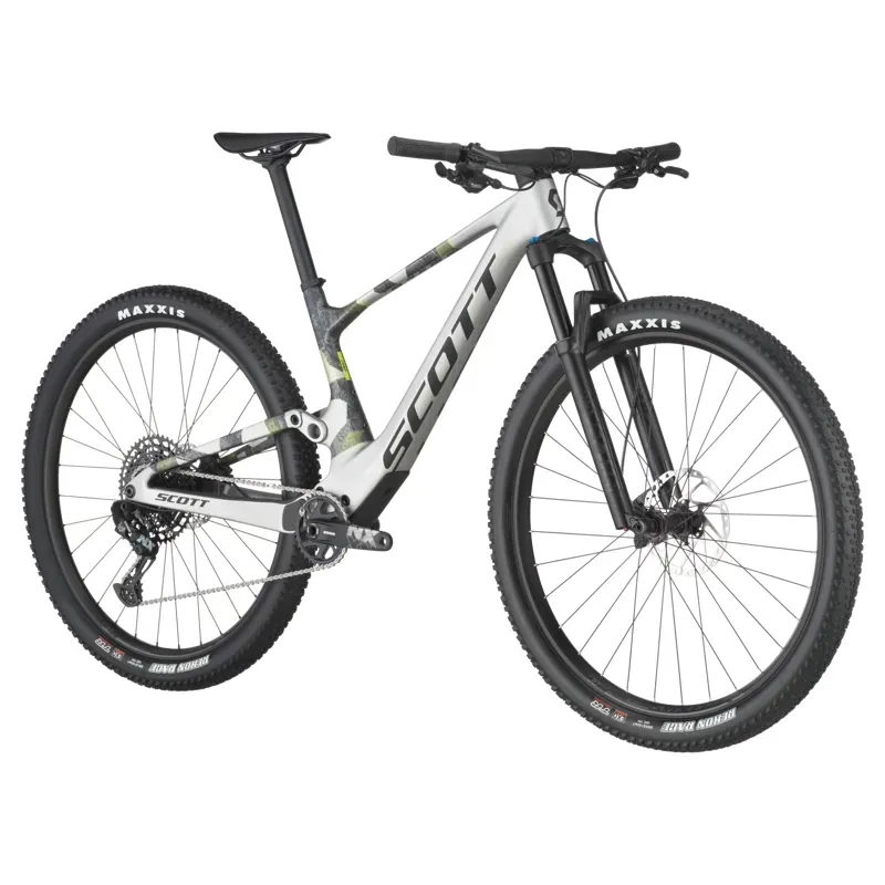 Scott Spark RC Comp 25 Mountain Bike in Ice Grey/Progressive Grey-1