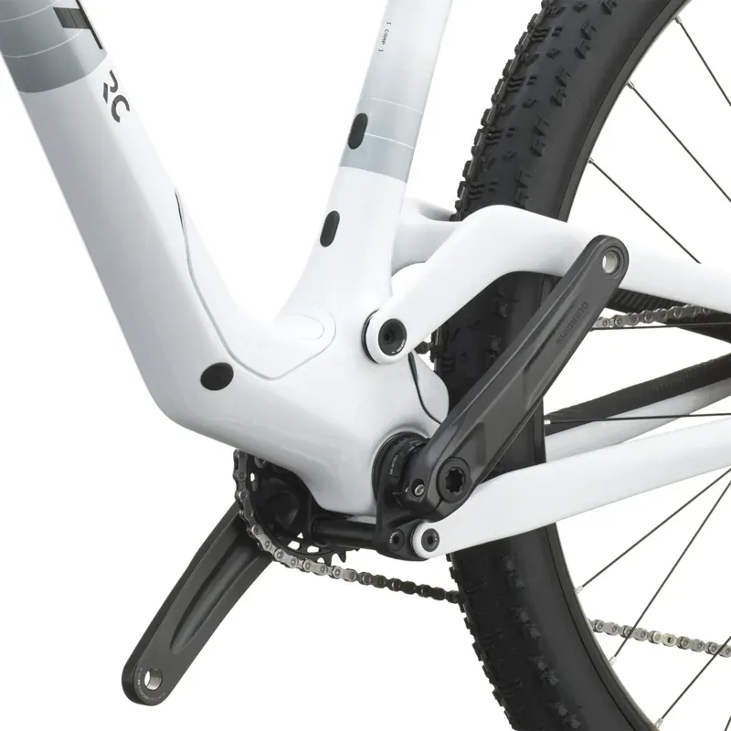 Scott Spark RC Comp XC Mountain Bike in White-6