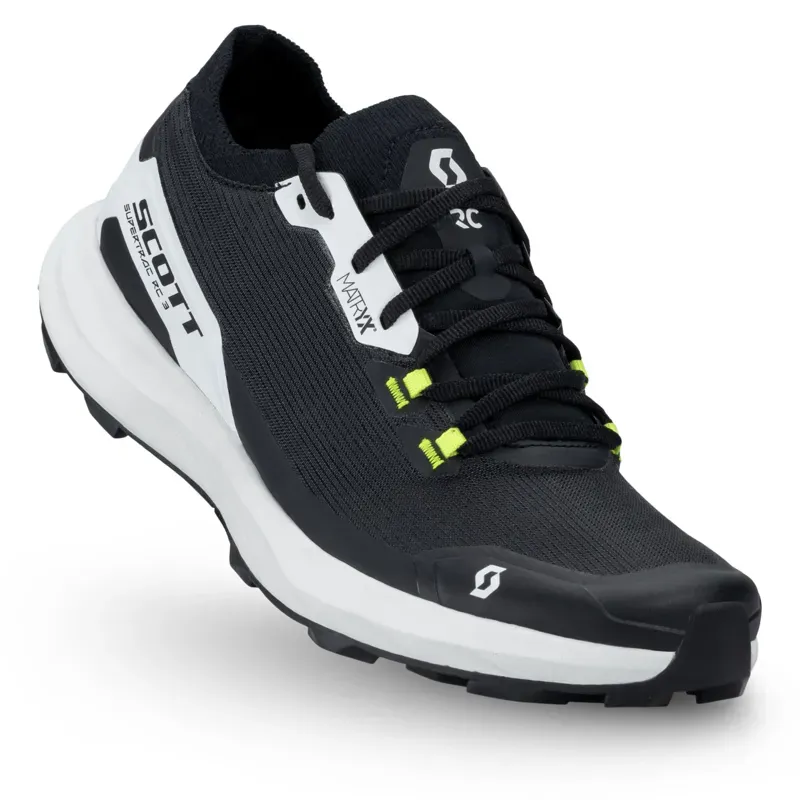 Scott Supertrac RC 3 Women's Running Shoe in Black/White