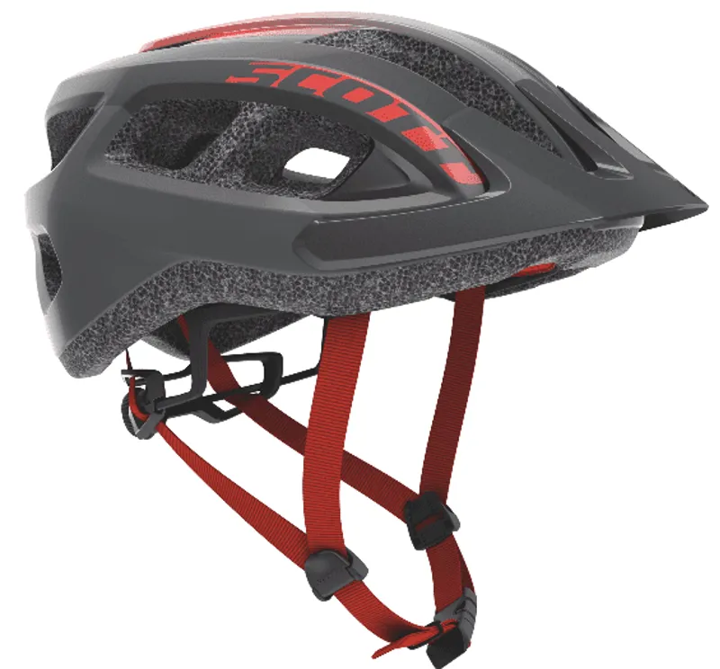 Scott Cycling Commuter MTB Bike Helmet Supra grey/red one size 