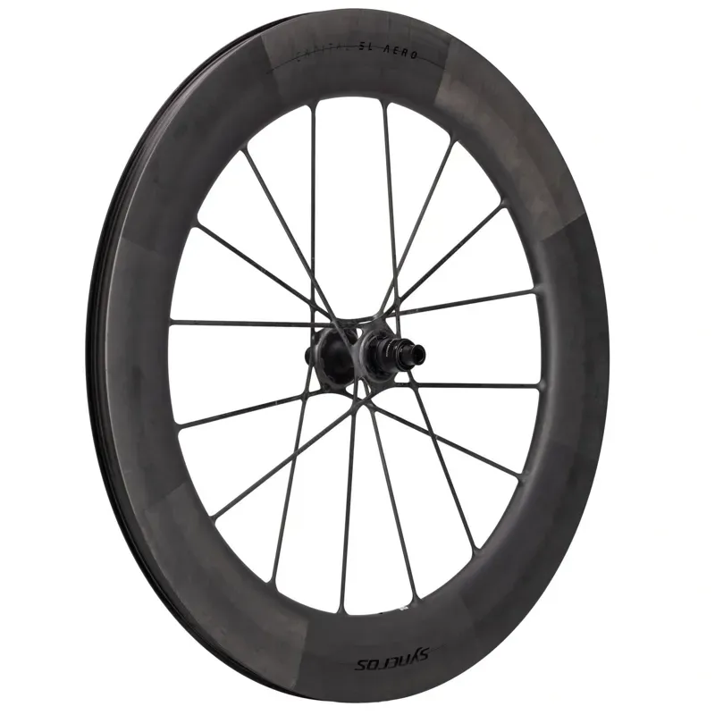 Scott Syncros Capital SL Aero 80mm 700c Rear Wheel in Black Matt-1