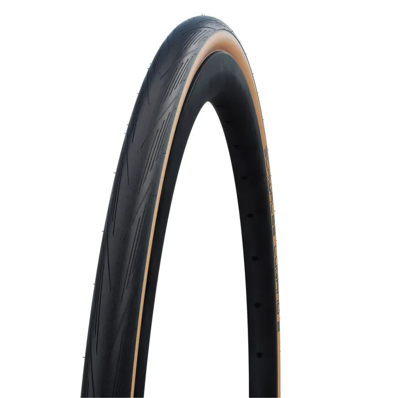 Lugano II Black-Tan 700c Bicycle Tyre